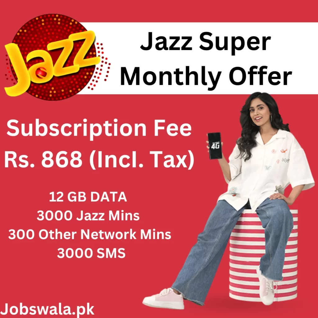 Jazz Super Monthly Offer