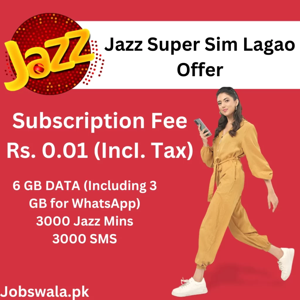 Jazz Super Sim Lagao Offer
