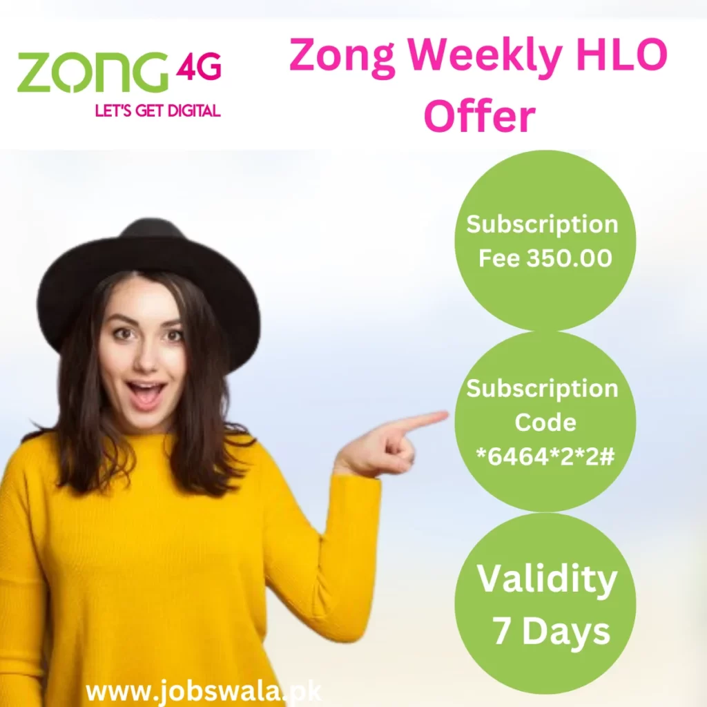 Zong Weekly HLO Offer