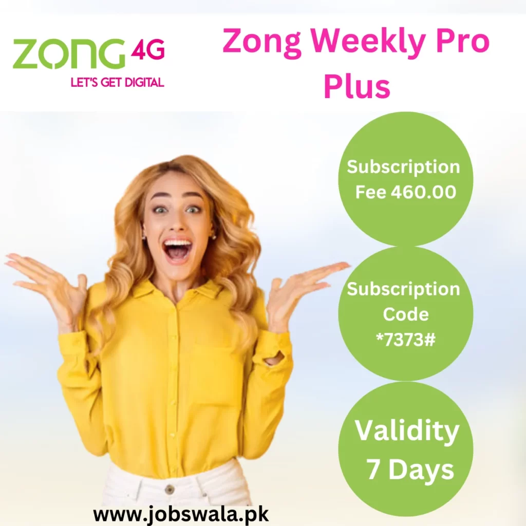 Zong Weekly Pro Plus