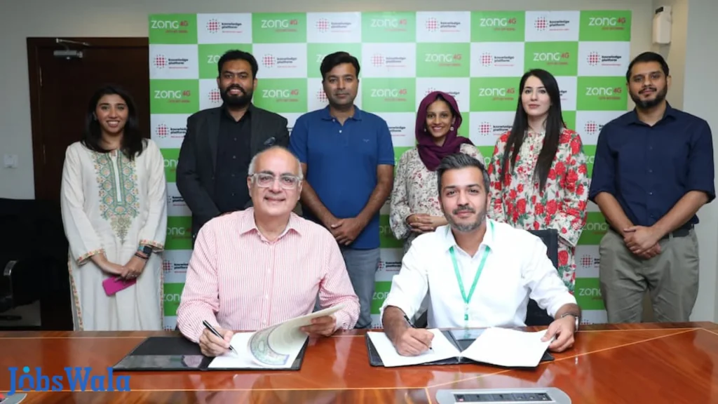 Digital Education Collaboration: Zong 4G and HANDS Unite to Empower Youth