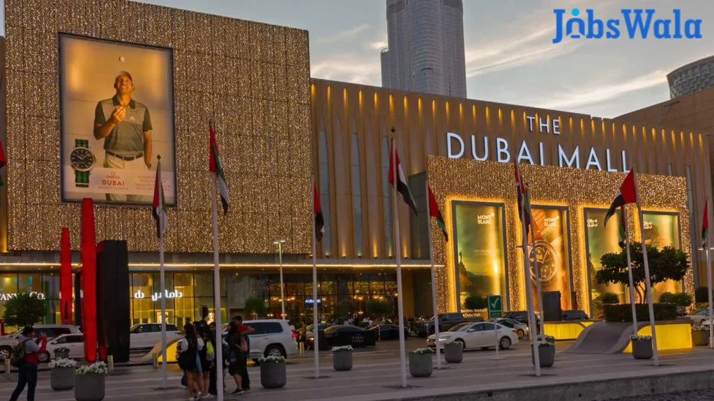 Dubai Mall Job Vacancies in UAE 2023