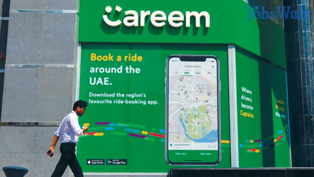 Careem Job Vacancies in UAE with Salaries up to 10,000 Dirhams